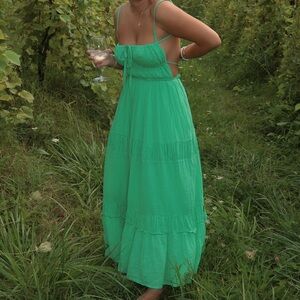 Free People Green Dress